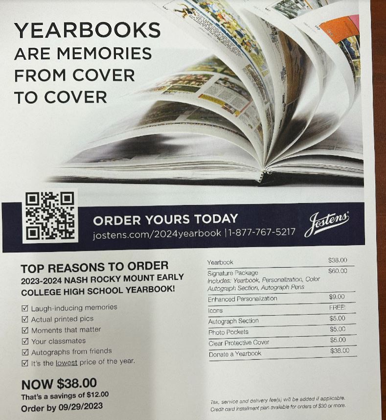 Order Your Yearbook!